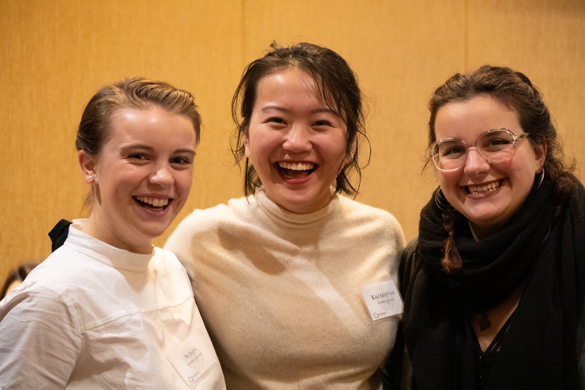 NWMUN conference community celebrating